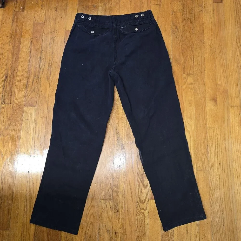 Harley Davidson Regular Straight Leg Size 32x31 Men Biker Missing Button